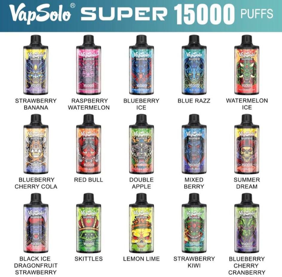 VAPSOLO 15000 PUFFS SUPER