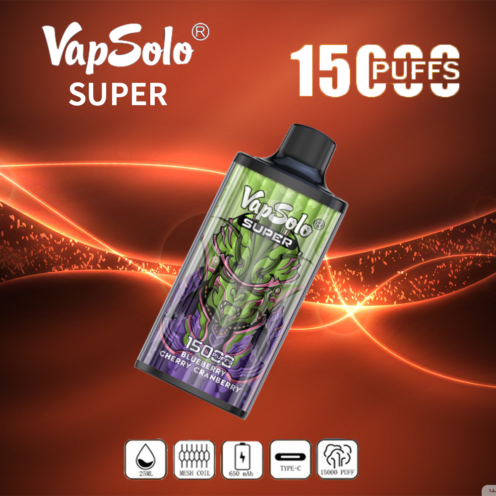 VAPSOLO 15000 PUFFS SUPER