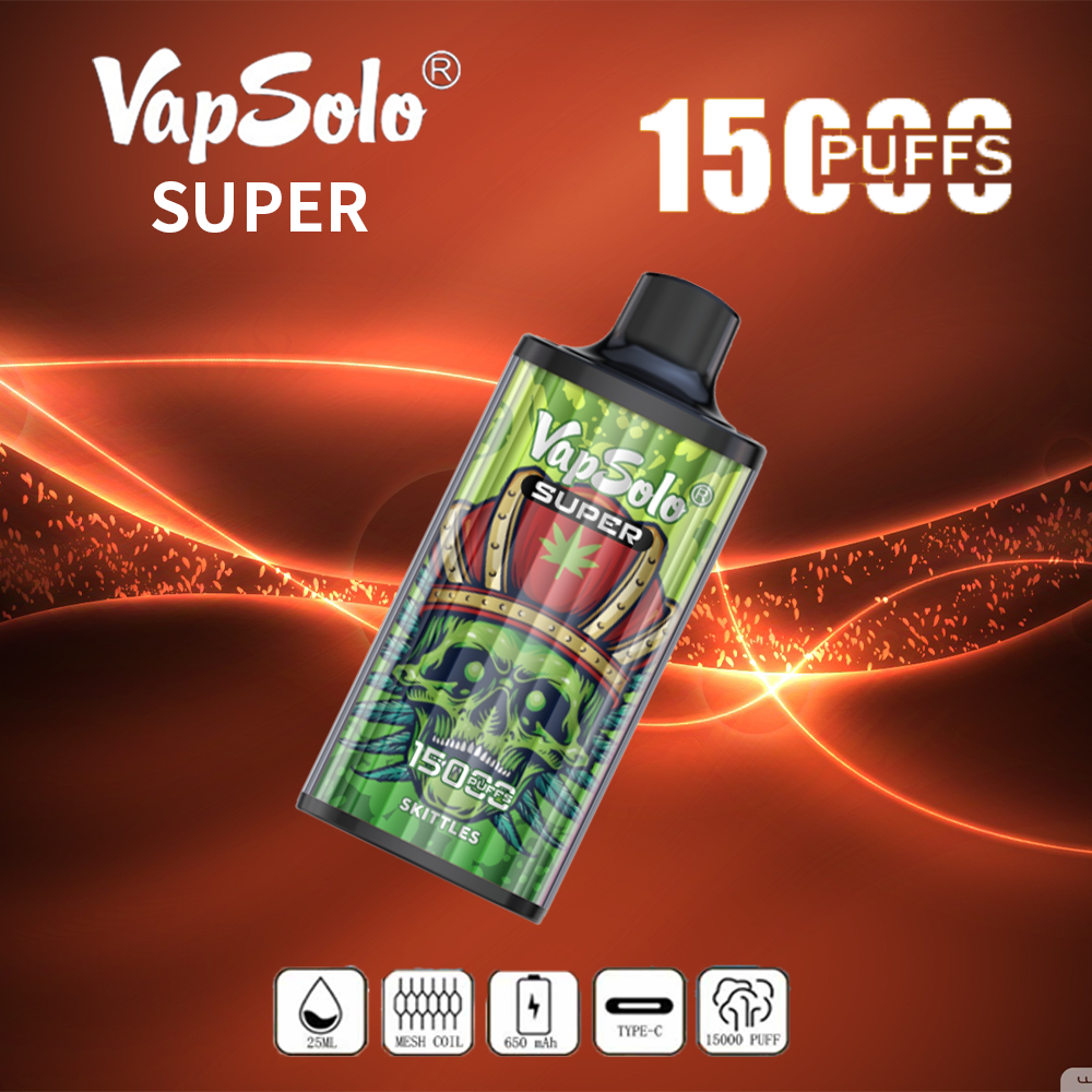VAPSOLO 15000 PUFFS SUPER