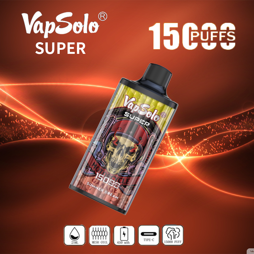 VAPSOLO 15000 PUFFS SUPER