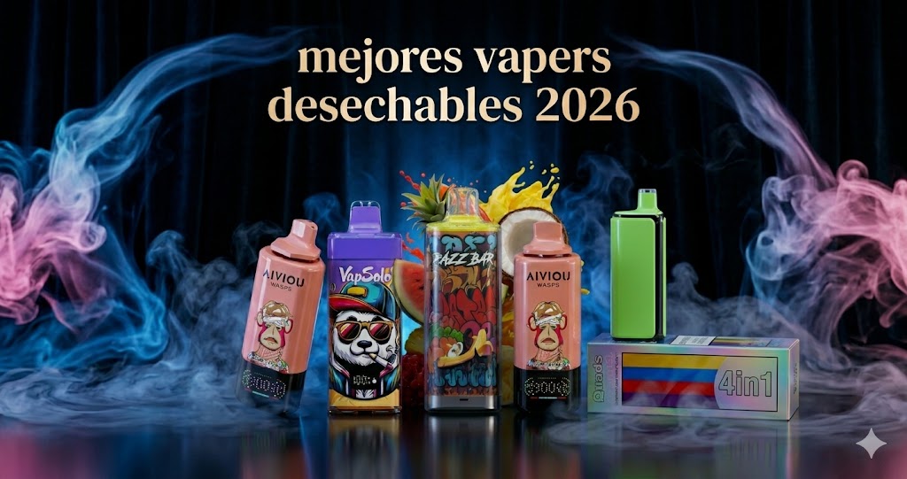 Mejores vapers desechables 2026: cuál elegir y cuál merece la pena