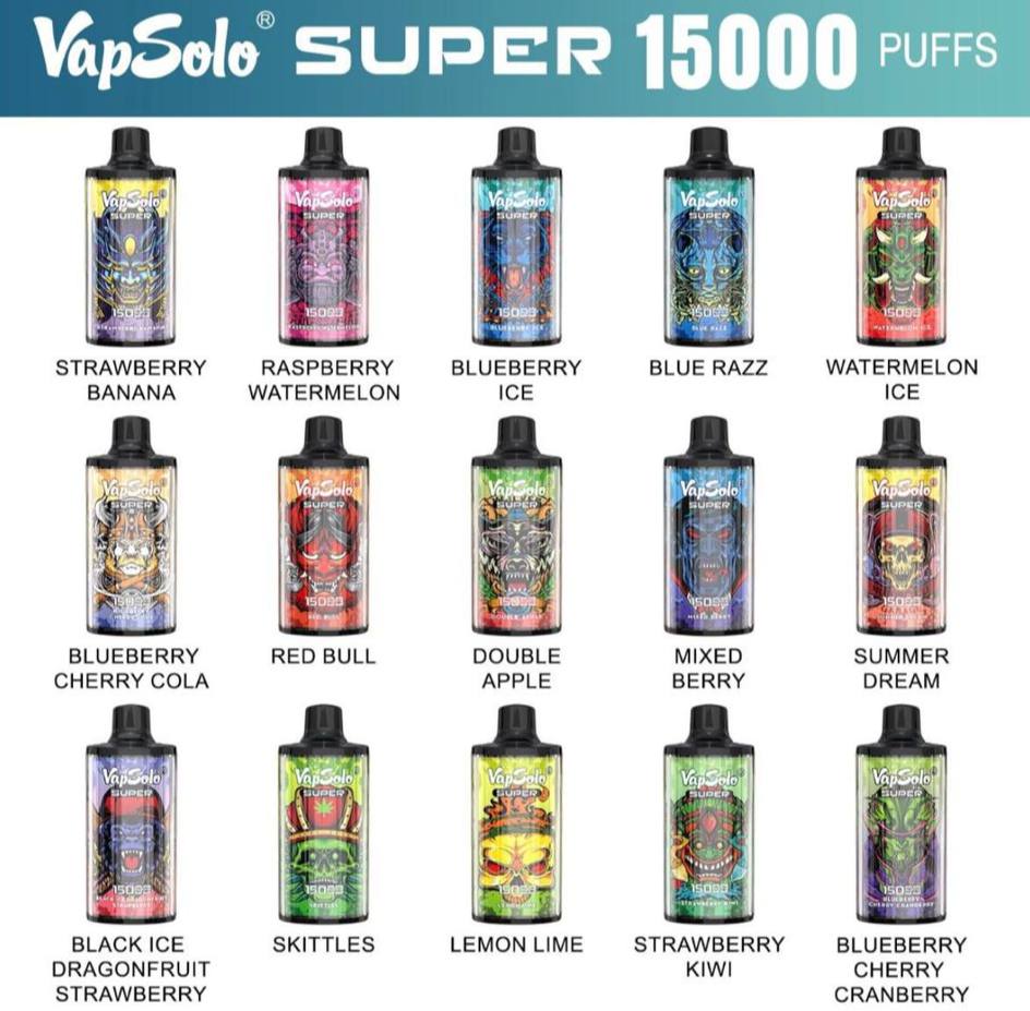 VAPSOLO 15000 PUFFS