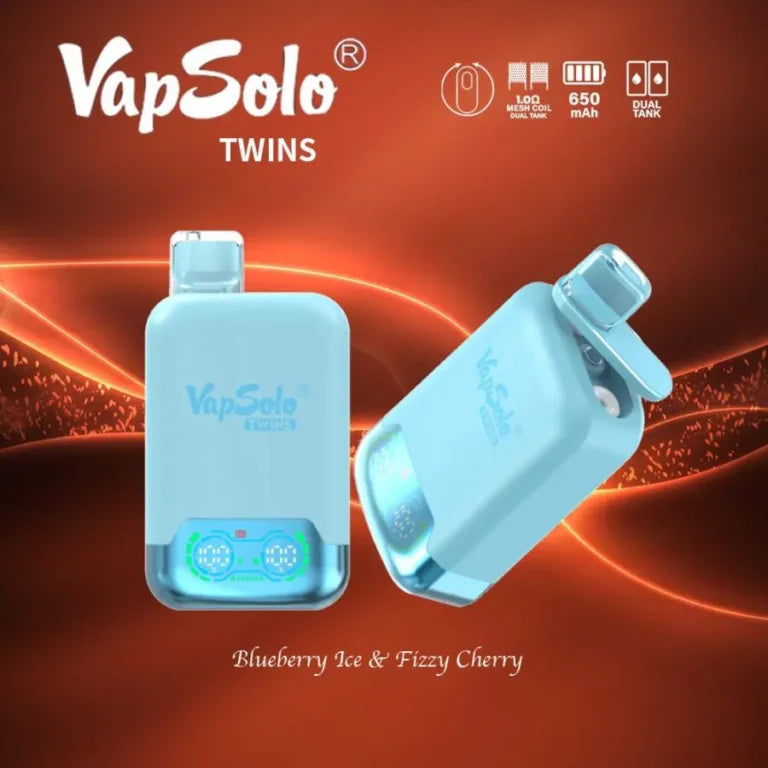 VAPSOLO TWINS 20000 PUFFS DOBLE SABOR