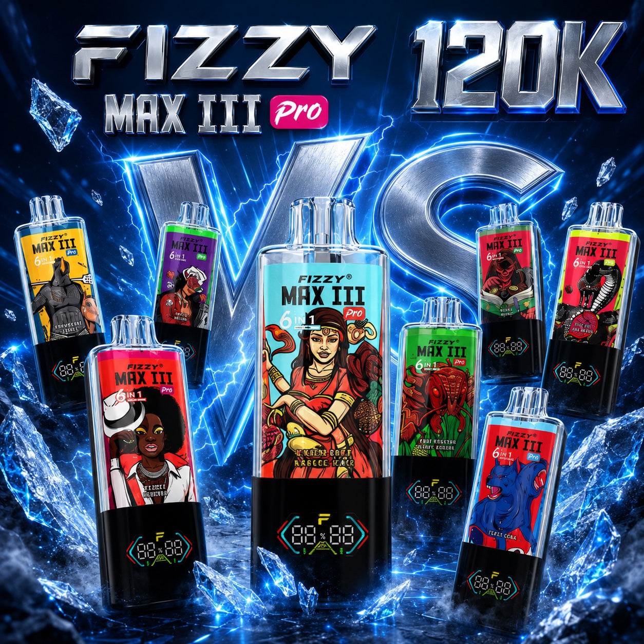 FIZZY MAX III PRO 120K PUFFS