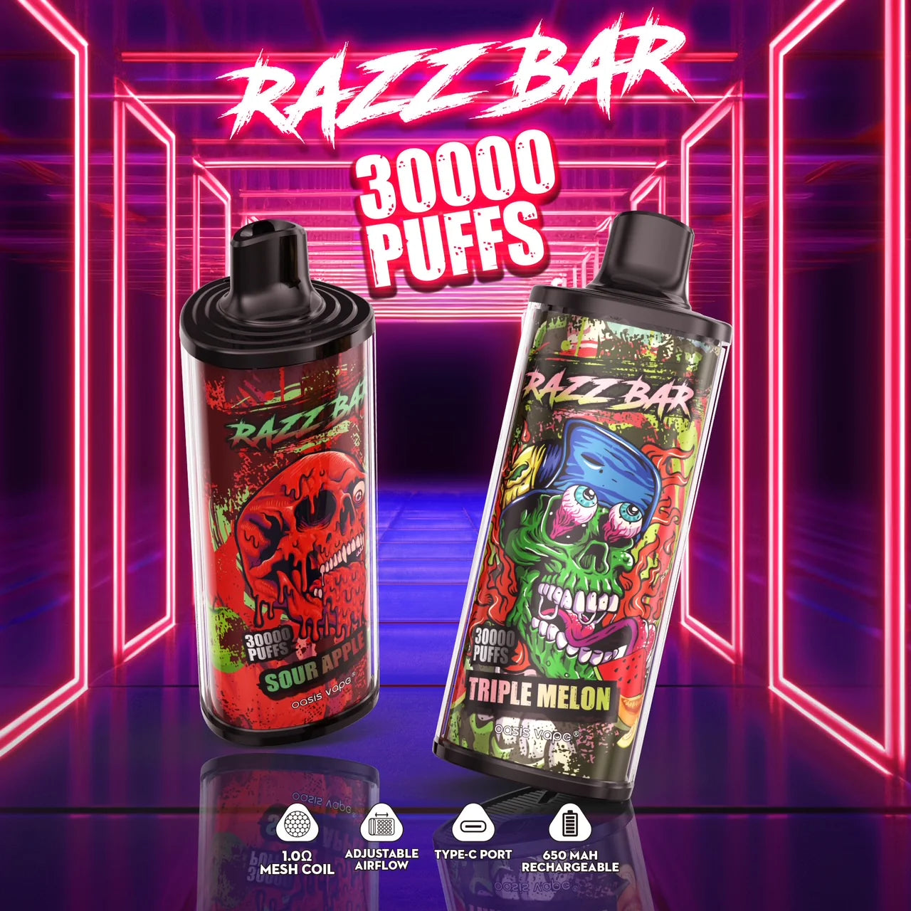 RAZZBAR 30000 PUFFS