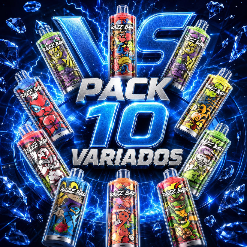 Razzbar 60K Puffs | Vape Desechable 60.000 Caladas y 16 Sabores ...