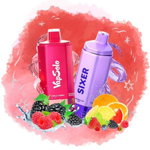 VAPSOLO SIXER 180k | 6 sabores en 1