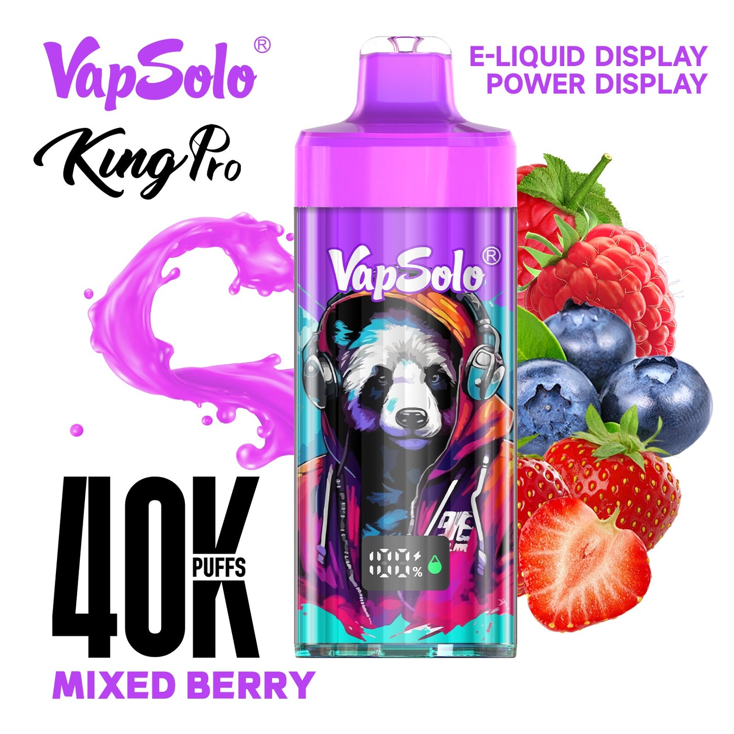 VAPSOLO 40000 PUFFS KING