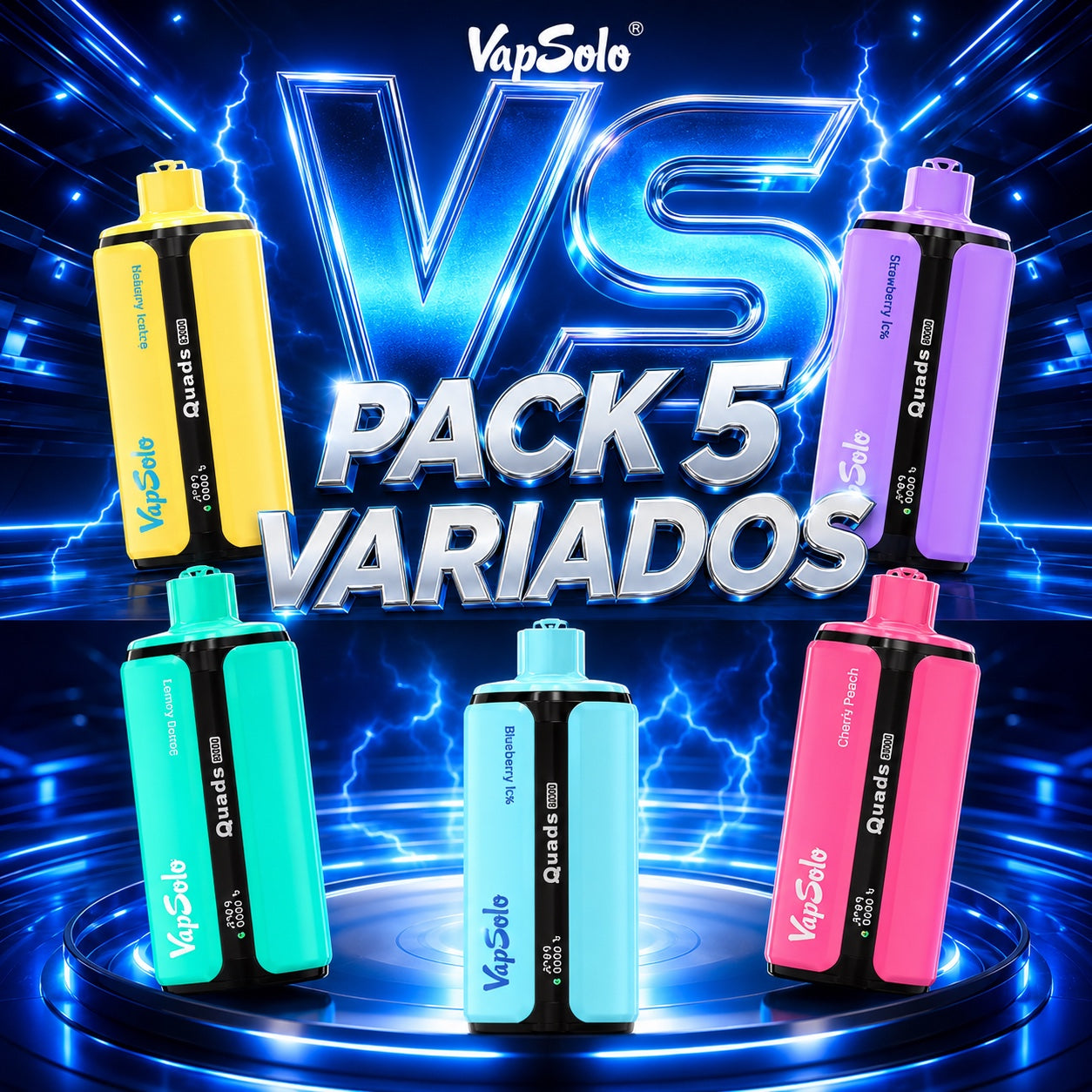 Vapsolo Quads 80000 Puffs (80K)