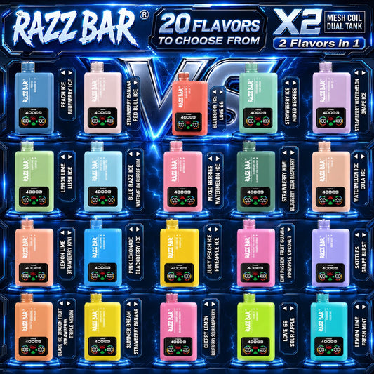 catalgo 40k razzbar doble sabor 