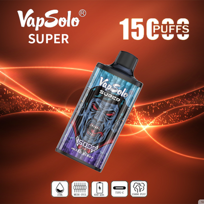 VAPSOLO 15000 PUFFS