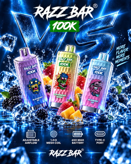 RAZZBAR 100K