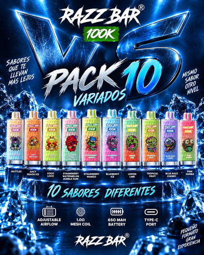 RAZZBAR 100K