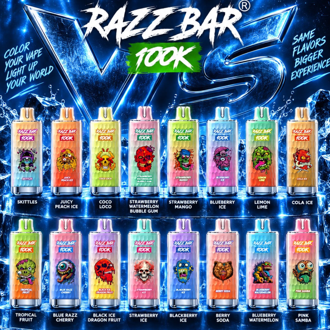 RAZZBAR 100K