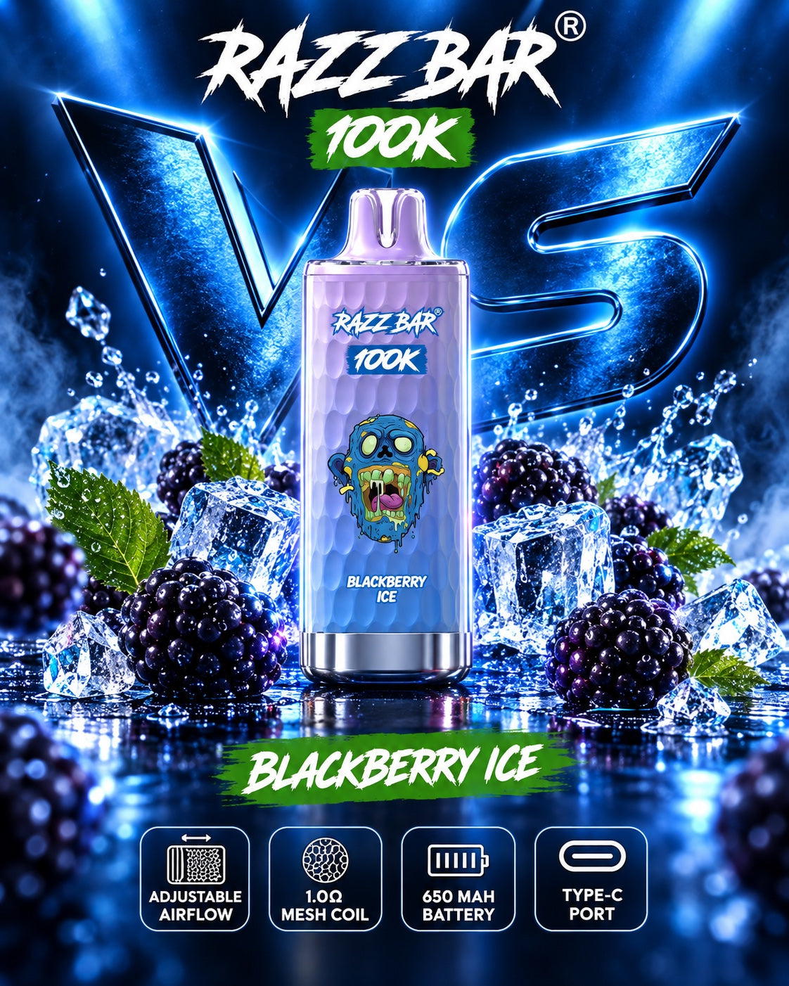 RAZZBAR 100K
