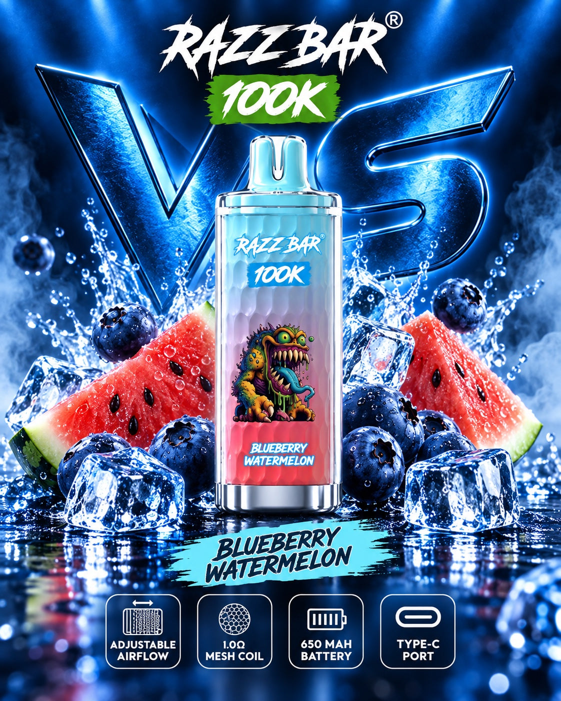RAZZBAR 100K