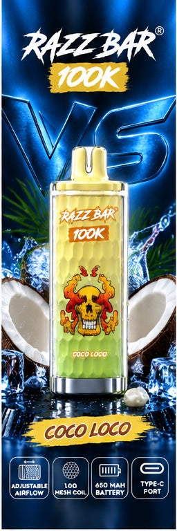 RAZZBAR 100K