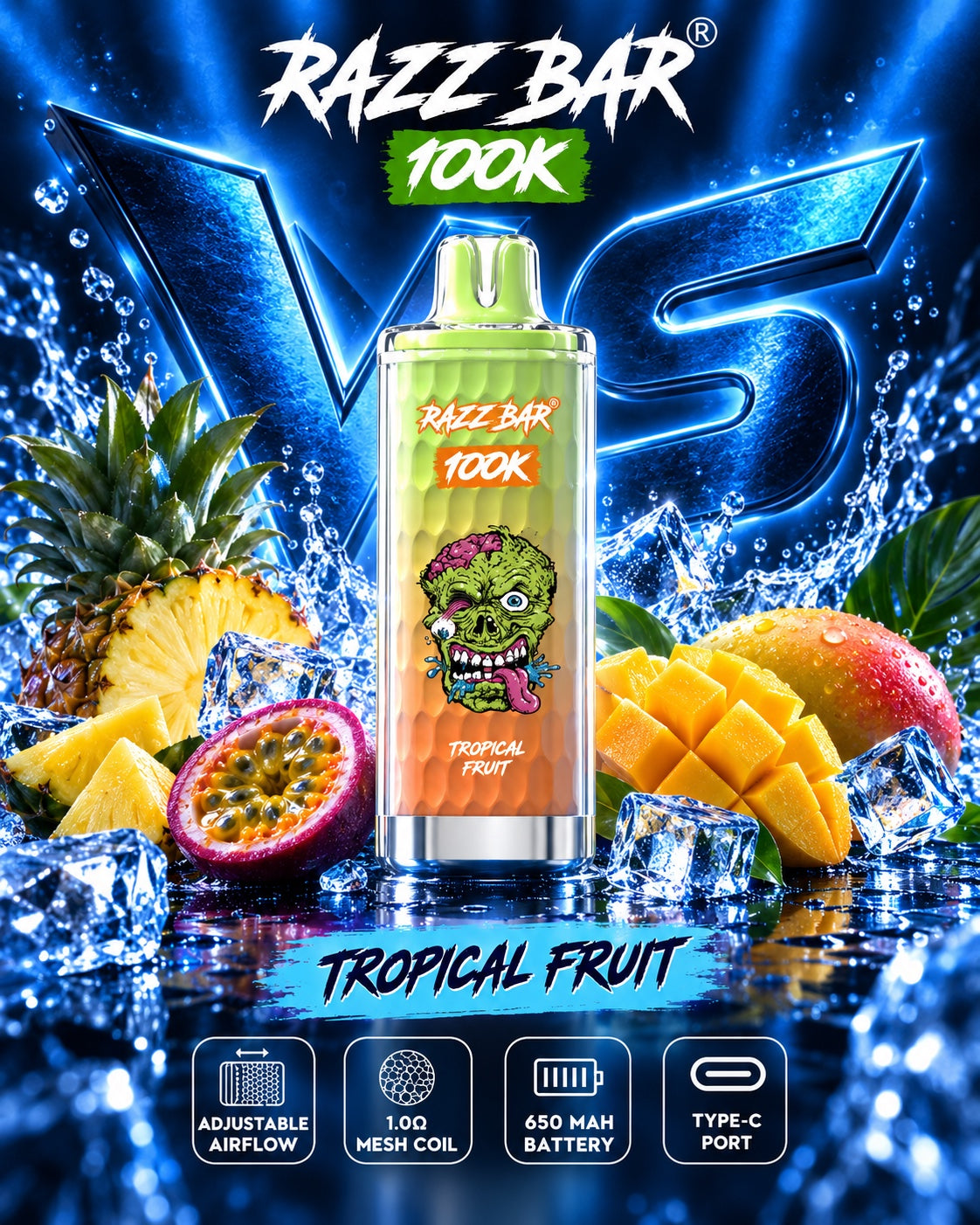 RAZZBAR 100K