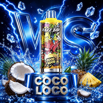 Razzbar 60K vape desechable sabor Coco Loco