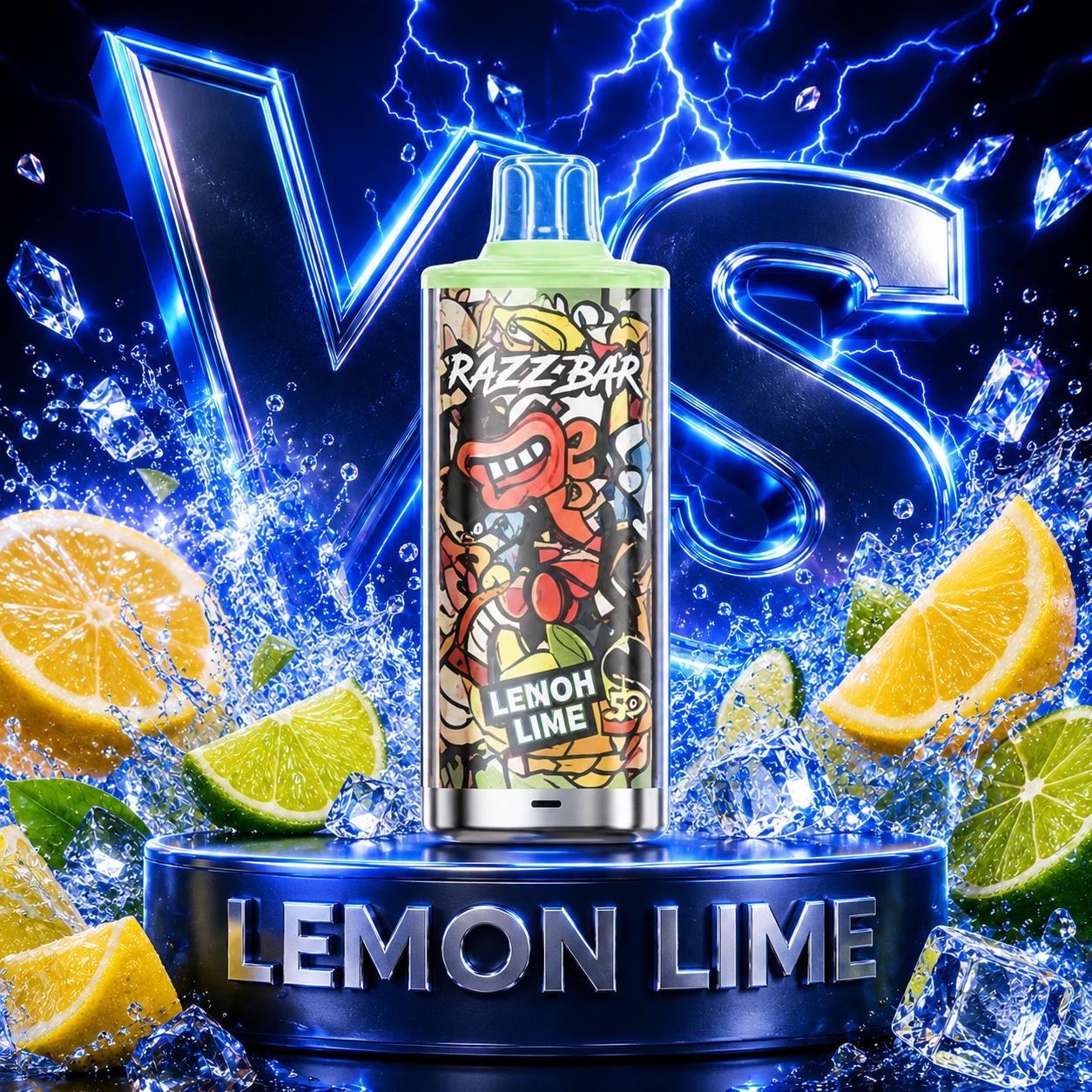 Razzbar 60K vape desechable sabor Lemon Lime