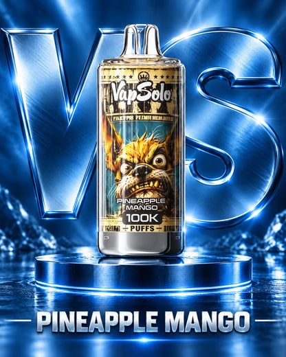    Vapsolo 100K 100000 puffs sabor Pineapple Mango