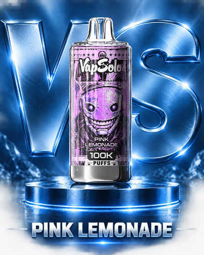  Vapsolo 100K 100000 puffs sabor Pink Lemonade
