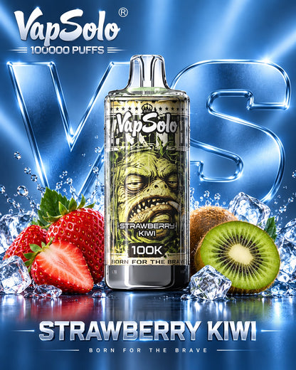  Vapsolo 100K 100000 puffs sabor Strawberry Kiwi