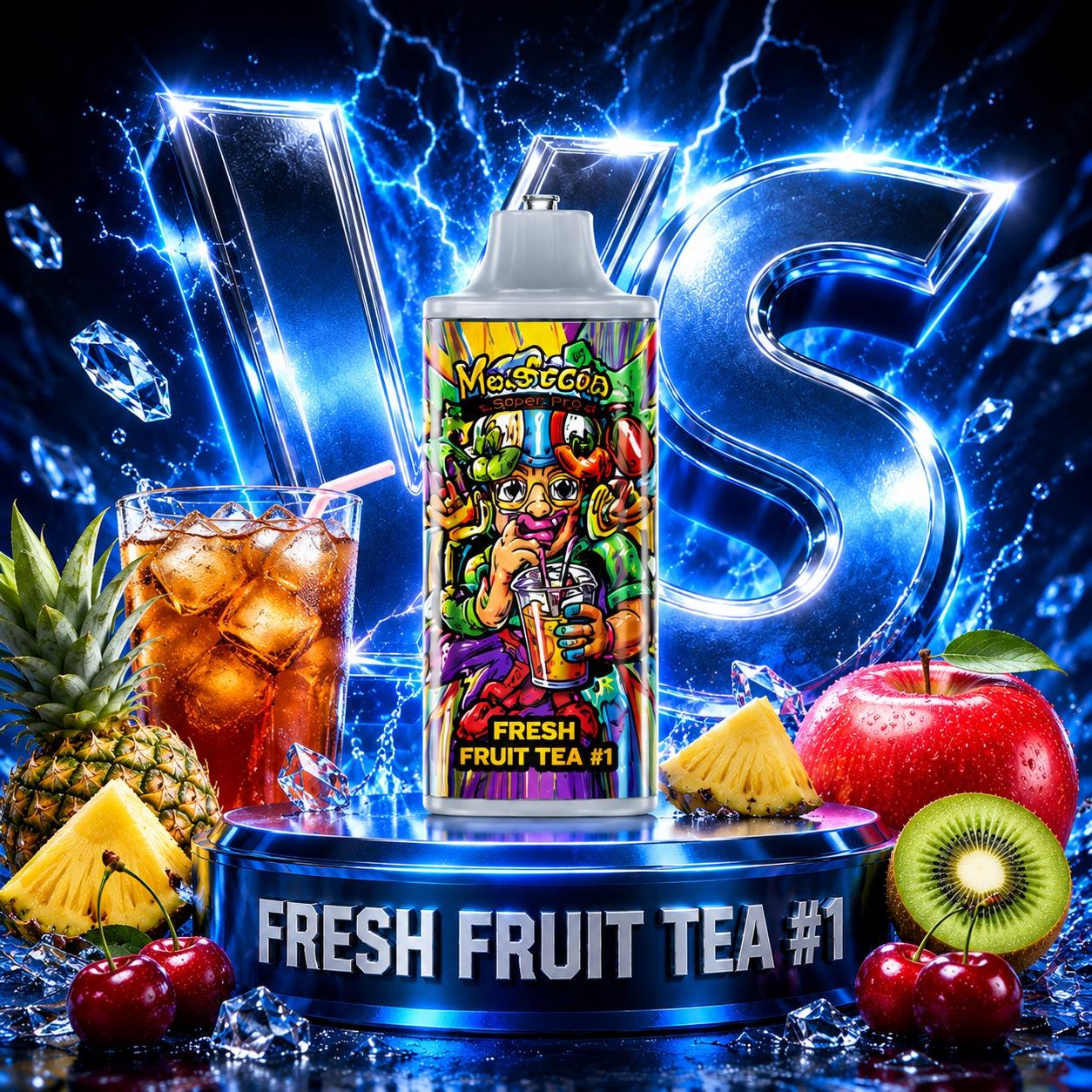 Vapsolo 30K Puffs vape desechable sabor Fresh Fruit Tea 1