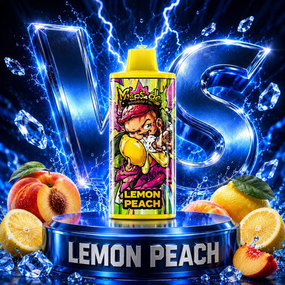 Vapsolo 30K Puffs vape desechable sabor Lemon Peach