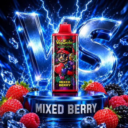 Vapsolo 30K Puffs vape desechable sabor Mixed Berry