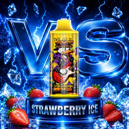 Vapsolo 30K Puffs vape desechable sabor Strawberry Ice