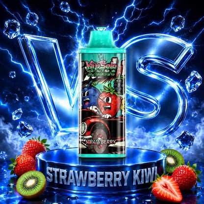 Vapsolo 30K Puffs vape desechable sabor Strawberry Kiwi