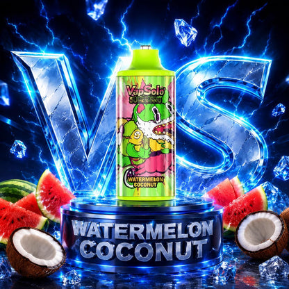 Vapsolo 30K Puffs vape desechable sabor Watermelon Coconut
