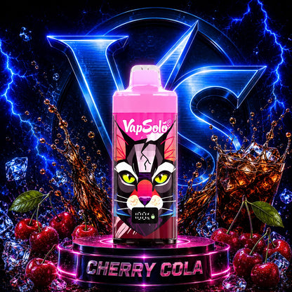 Vapsolo 40K Puffs sabor Cherry Cola