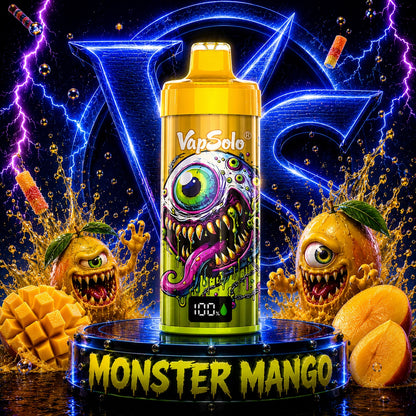 Vapsolo 40K Puffs sabor Monster Mango