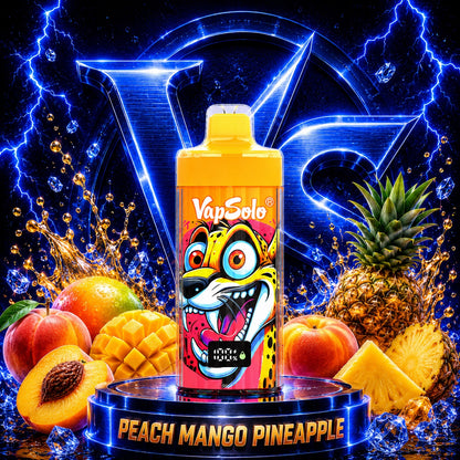 Vapsolo 40K Puffs sabor Peach Mango Pineapple