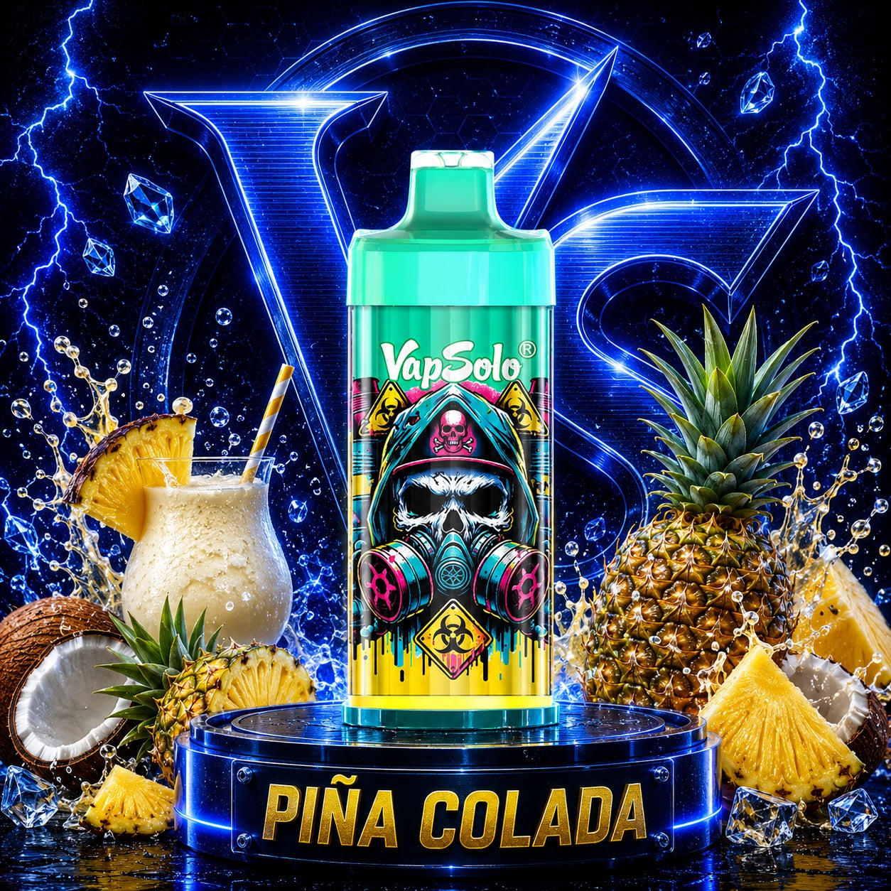 Vapsolo 40K Puffs sabor Pina Colada