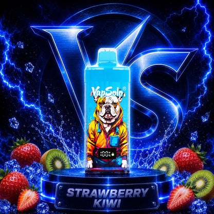 Vapsolo 40K Puffs sabor Strawberry Kiwi