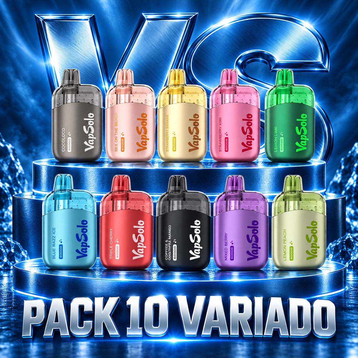 vapsolo 60k Venus pack 10