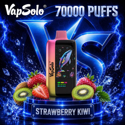 Vapsolo Master 70K Puffs vape desechable sabor Strawberry Kiwi