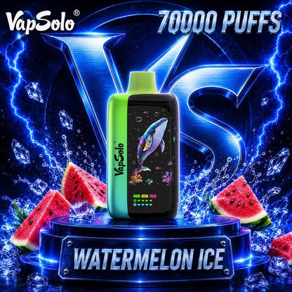 Vapsolo Master 70K Puffs vape desechable sabor Watermelon Ice
