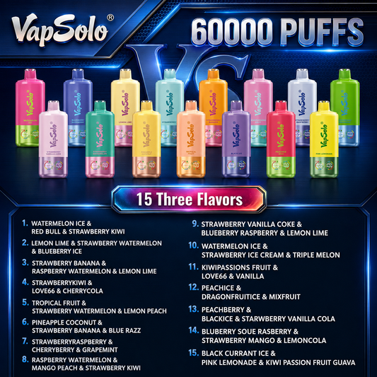 VAPSOLO 60K TRIPLESABOR CATALOGO